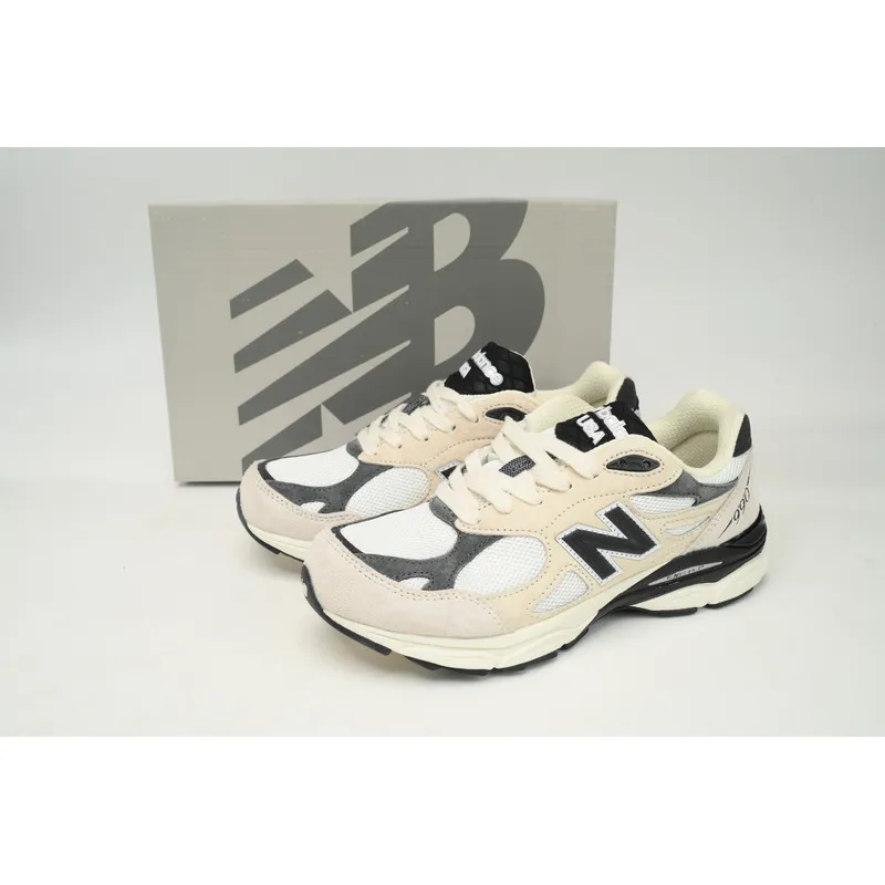 New Balance 990 Milk White Black