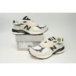 New Balance 990 Milk White Black