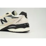 New Balance 990 Milk White Black