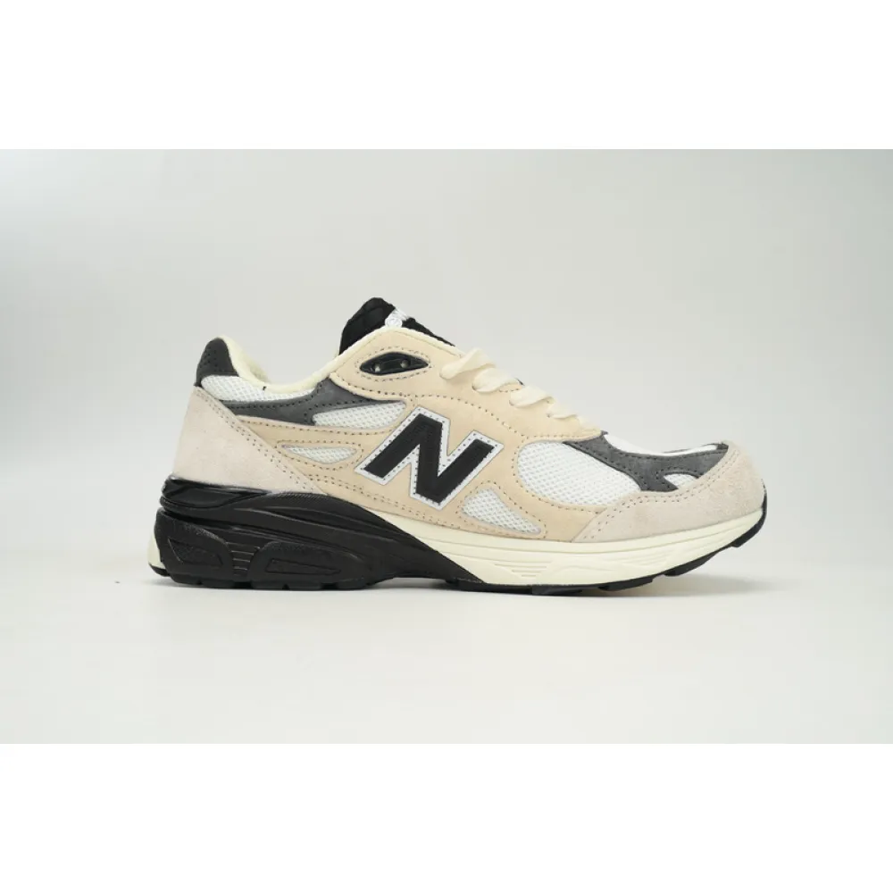 New Balance 990 Milk White Black