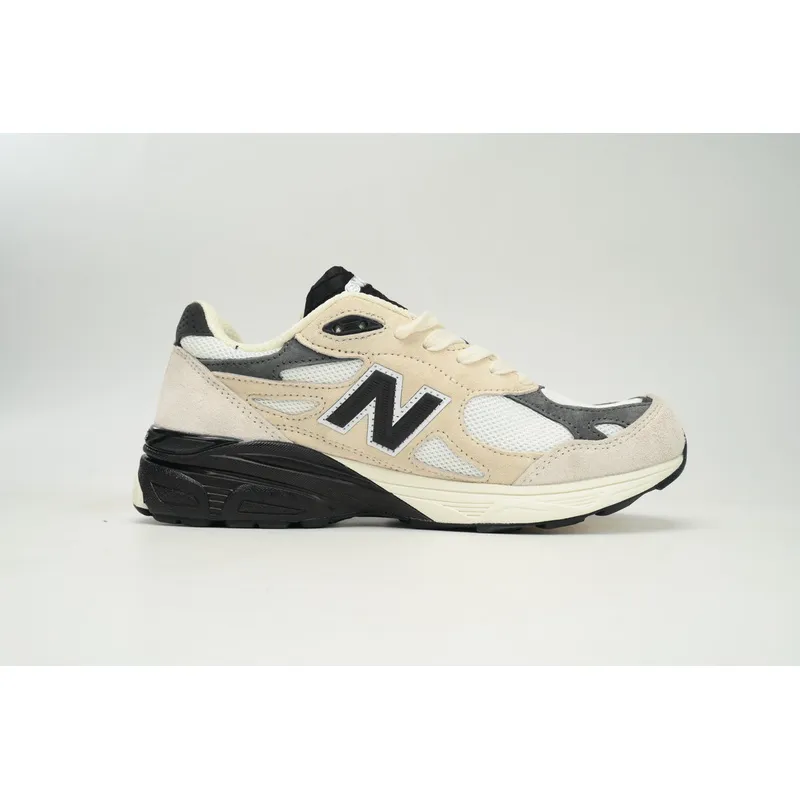 New Balance 990 Milk White Black