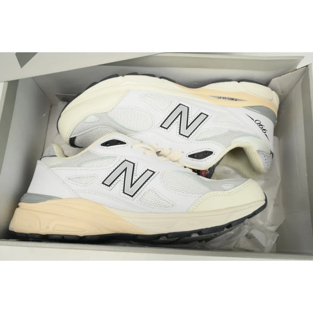 New Balance 990 Milky White