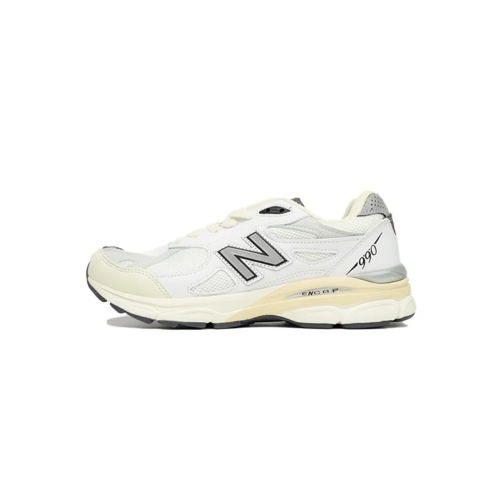 New Balance 990 Milky White