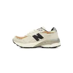 New Balance 990 Black And White Orange