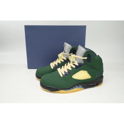 DJ Air Jordan 5 "Navy Green” 02