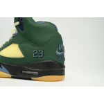 DJ Air Jordan 5 "Navy Green”