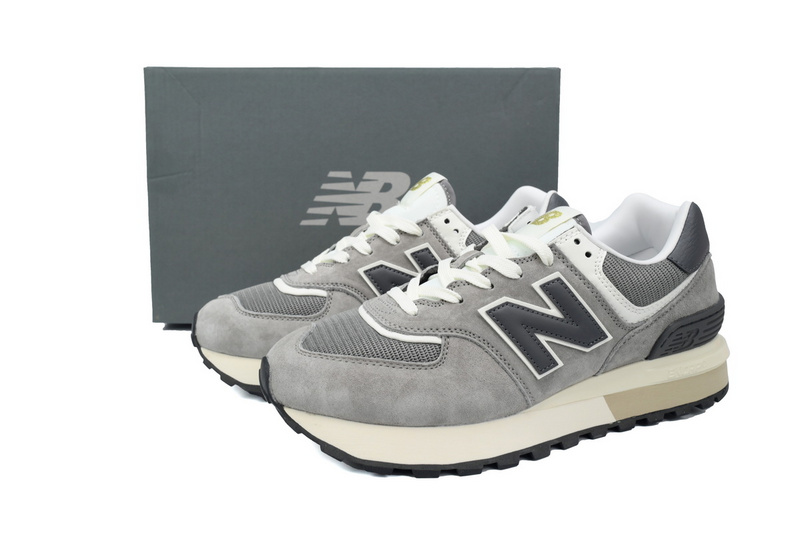 New Balance 574 Marblehead Castlerock Grey Black