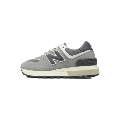 New Balance 574 Marblehead Castlerock Grey Black 01