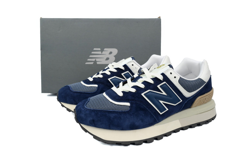 New Balance 574 Marblehead Castlerock Blue white