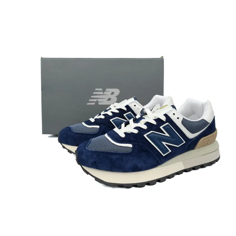 New Balance 574 Marblehead Castlerock Blue white