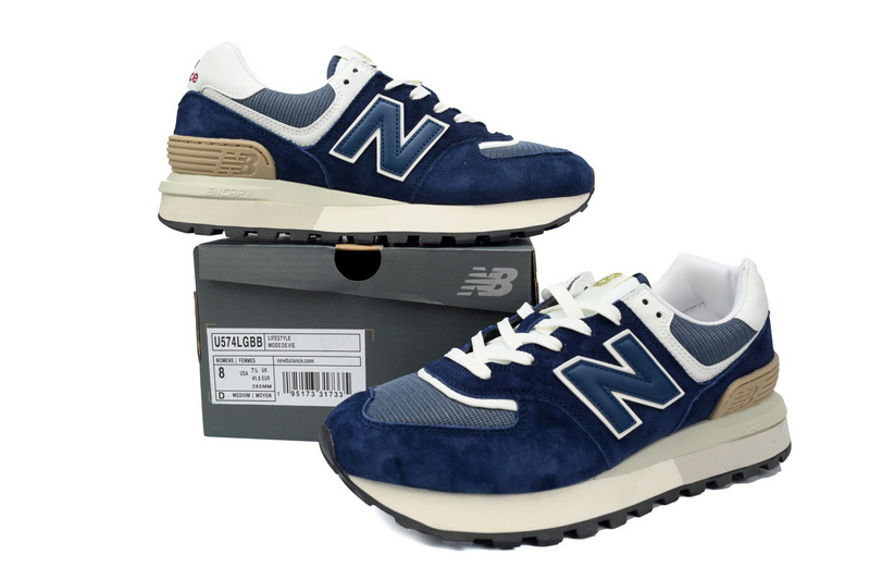New Balance 574 Marblehead Castlerock Blue white