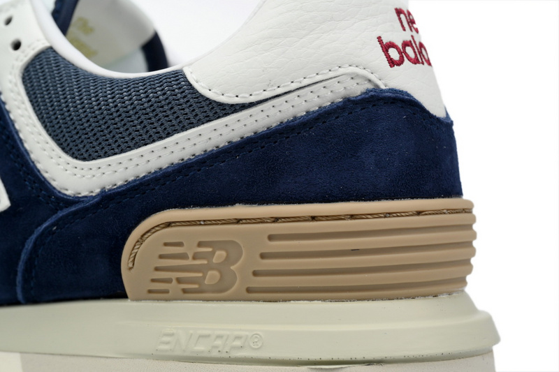 New Balance 574 Marblehead Castlerock Blue white