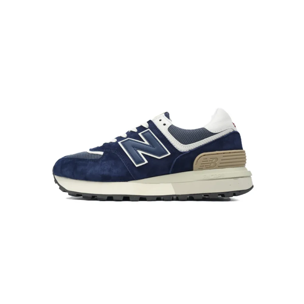 New Balance 574 Marblehead Castlerock Blue white