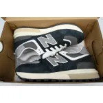 New Balance 574 Marblehead Castlerock Dark blue black grey