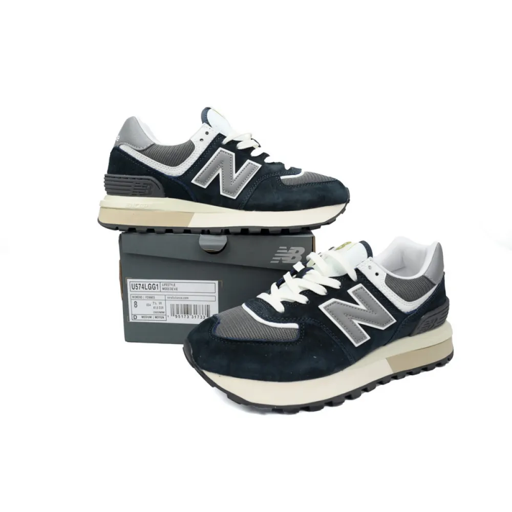 New Balance 574 Marblehead Castlerock Dark blue black grey