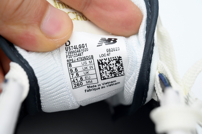 New Balance 574 Marblehead Castlerock Dark blue black grey