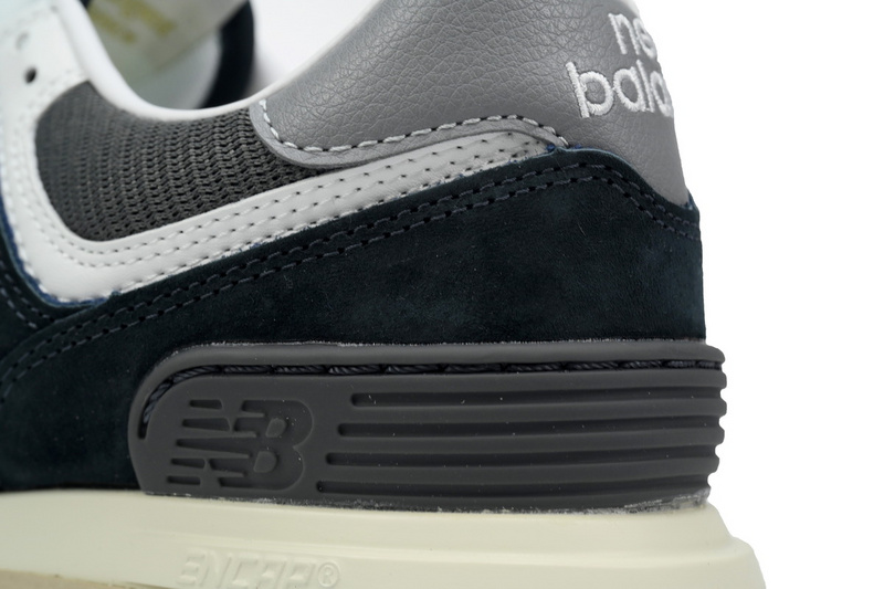 New Balance 574 Marblehead Castlerock Dark blue black grey