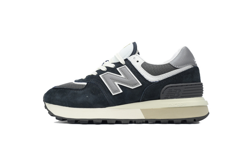 New Balance 574 Marblehead Castlerock Dark blue black grey
