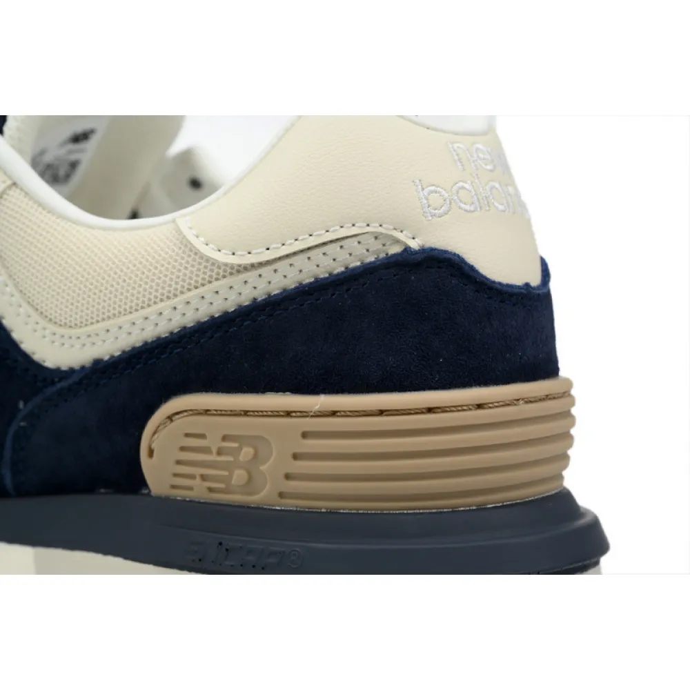 New Balance 574 Marblehead Castlerock Dark blue white