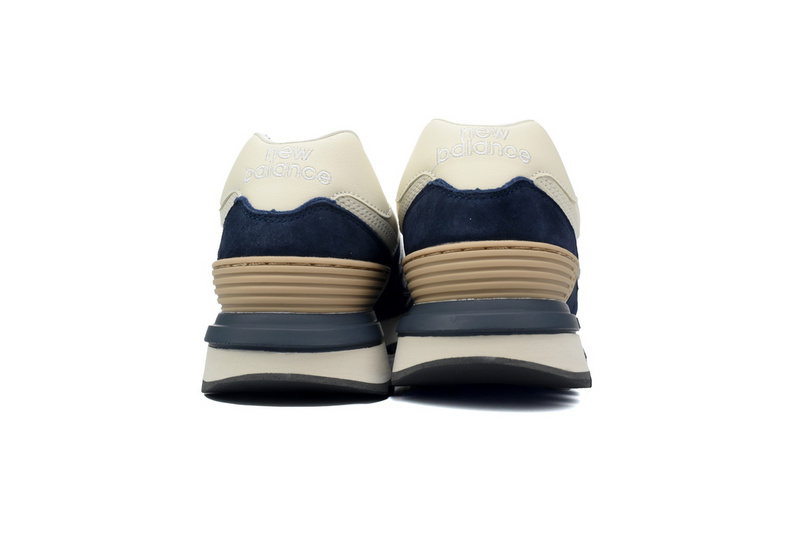 New Balance 574 Marblehead Castlerock Dark blue white