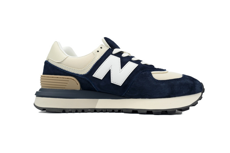 New Balance 574 Marblehead Castlerock Dark blue white