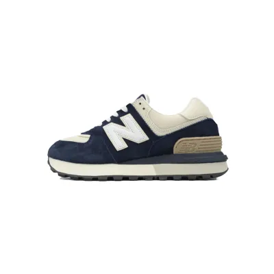 New Balance 574 Marblehead Castlerock Dark blue white 01