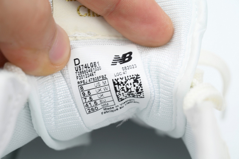 New Balance 574 Marblehead Castlerock Grey White