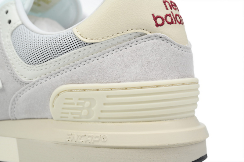 New Balance 574 Marblehead Castlerock Grey White