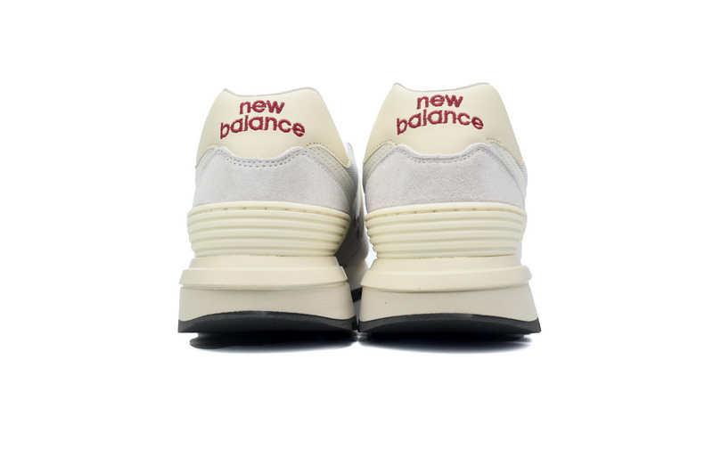 New Balance 574 Marblehead Castlerock Grey White