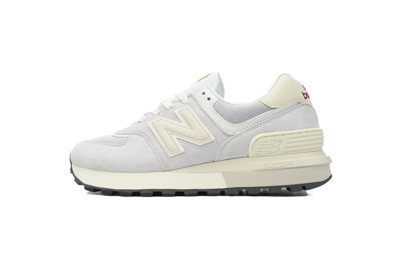 New Balance 574 Marblehead Castlerock Grey White