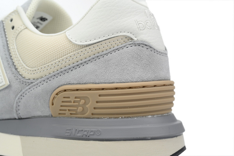 New Balance 574 Marblehead Castlerock Grey White GRG