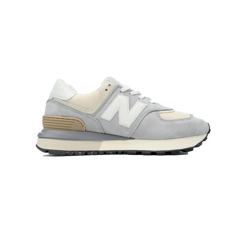 New Balance 574 Marblehead Castlerock Grey White GRG