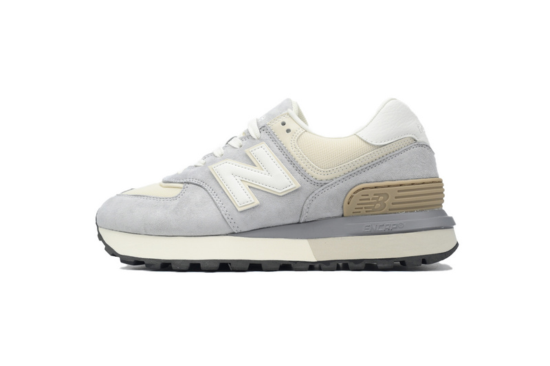 New Balance 574 Marblehead Castlerock Grey White GRG