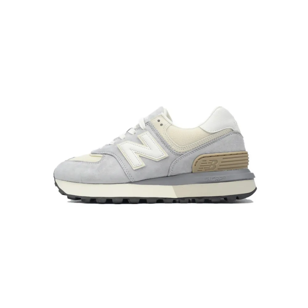 New Balance 574 Marblehead Castlerock Grey White GRG