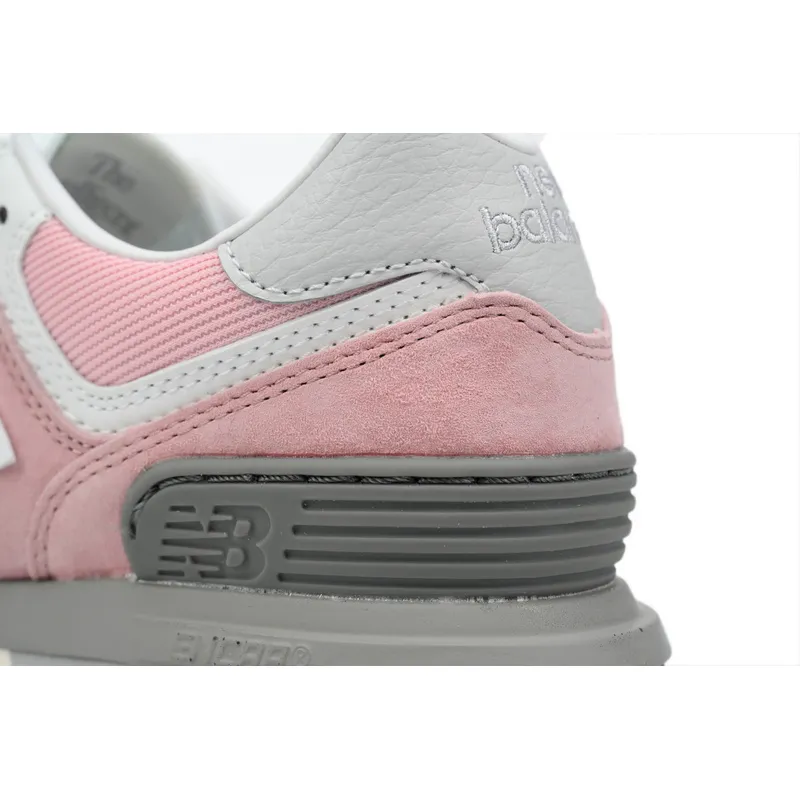 New Balance 574 Marblehead Castlerock Pink white