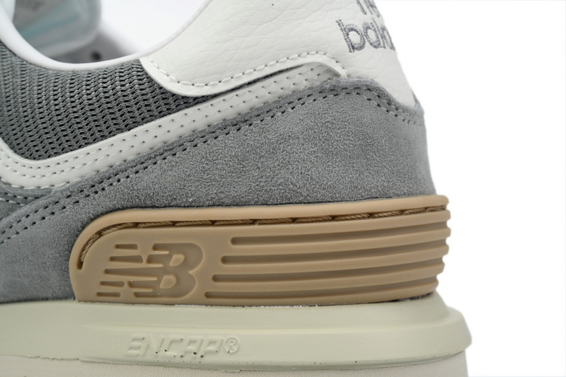 New Balance 574 Marblehead Castlerock White grey