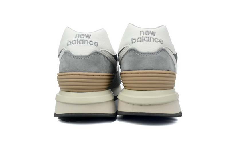 New Balance 574 Marblehead Castlerock White grey