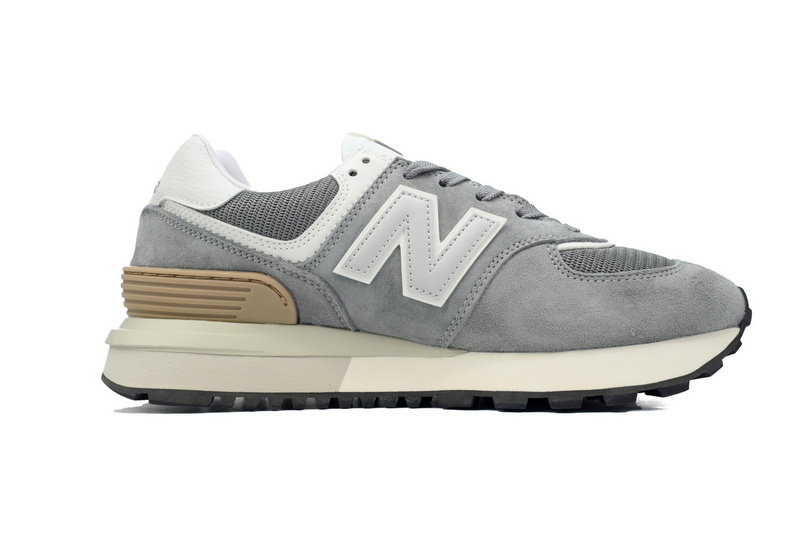 New Balance 574 Marblehead Castlerock White grey