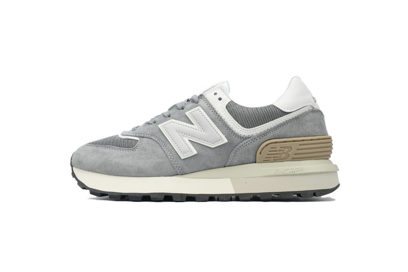 New Balance 574 Marblehead Castlerock White grey