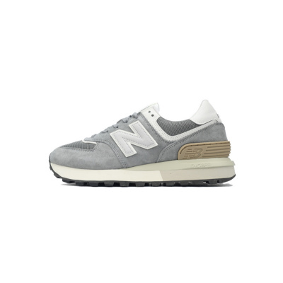 New Balance 574 Marblehead Castlerock White grey 01