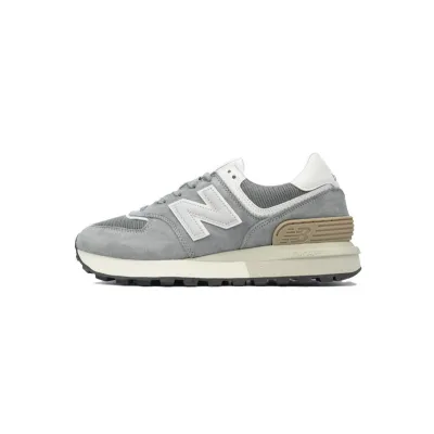 New Balance 574 Marblehead Castlerock White grey 01