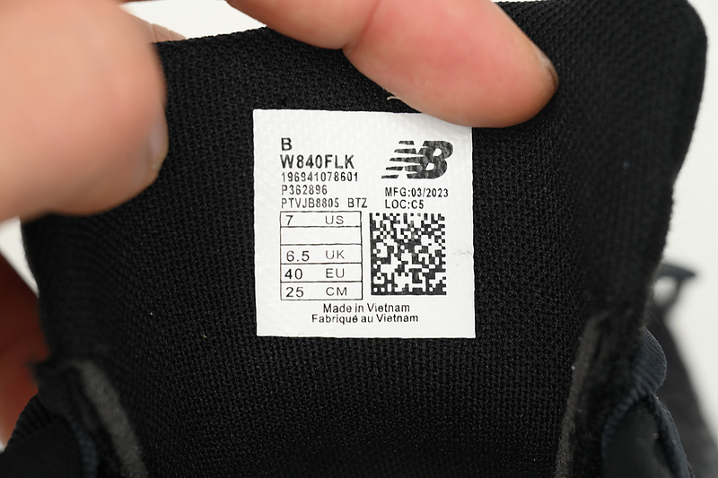 New Balance NB Fresh Foam X840 Black