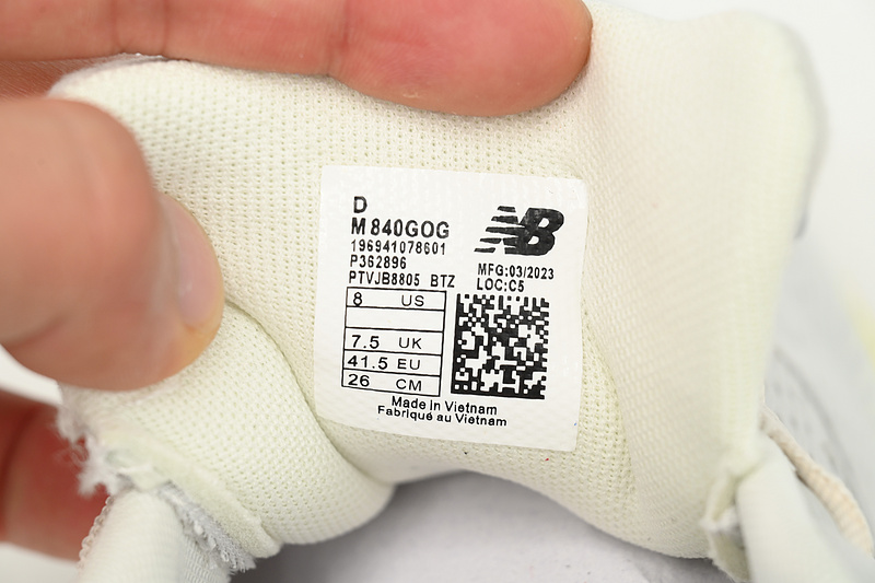 New Balance NB Fresh Foam X840 Grey Orange