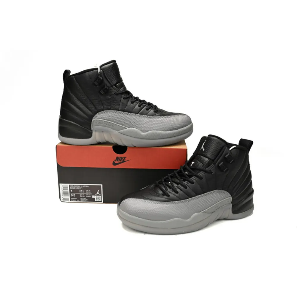 DJ Air Jordan 12 Grey Wolf