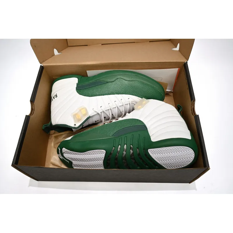 DJ Air Jordan 12 White Green