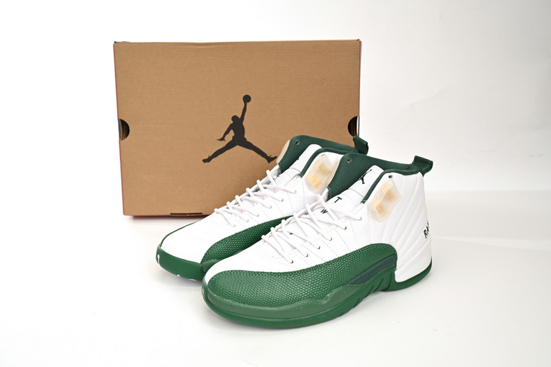 DJ Air Jordan 12 White Green