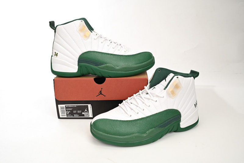 DJ Air Jordan 12 White Green