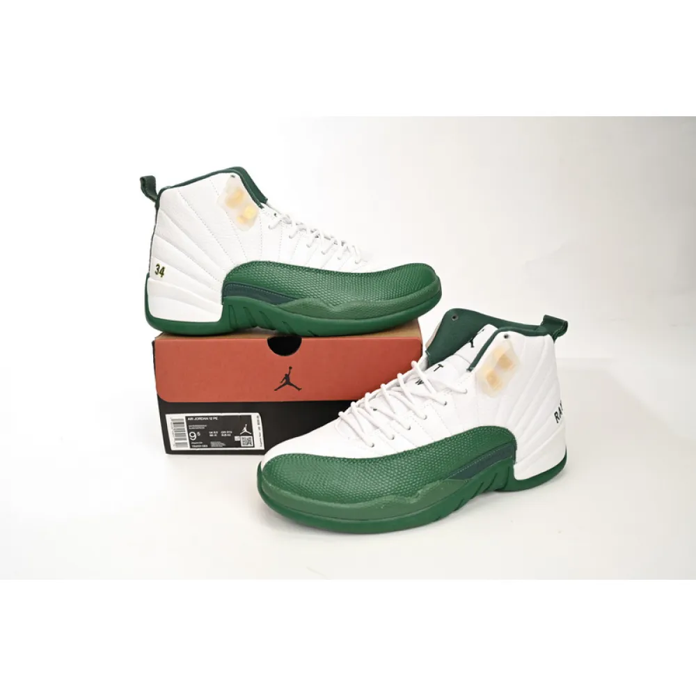 DJ Air Jordan 12 White Green