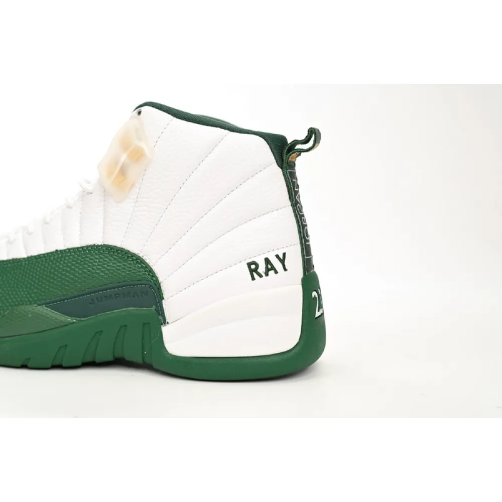 DJ Air Jordan 12 White Green