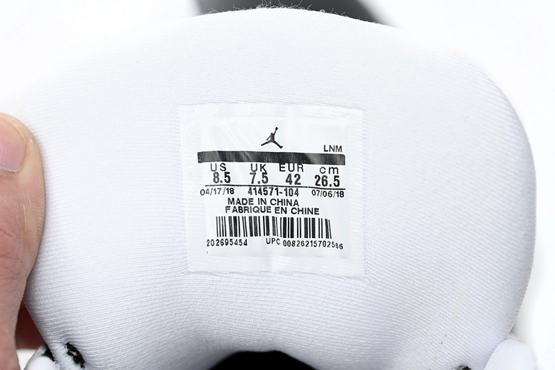 XP Air Jordan 13 Black and white Panda